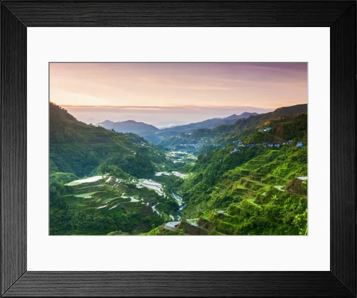 Framed Print : Asia, South East Asia, Philippines, Luzon, Banaue Framed Print : Asia, South East Asia, Philippines, Luzon, Banaue