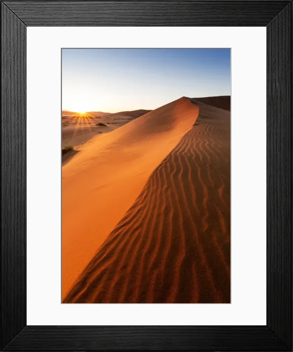 Framed Print : Africa, Namibia, Namib Desert, Sossusvlei, Big daddy dune at sunrise Framed Print : Africa, Namibia, Namib Desert, Sossusvlei, Big daddy dune at sunrise