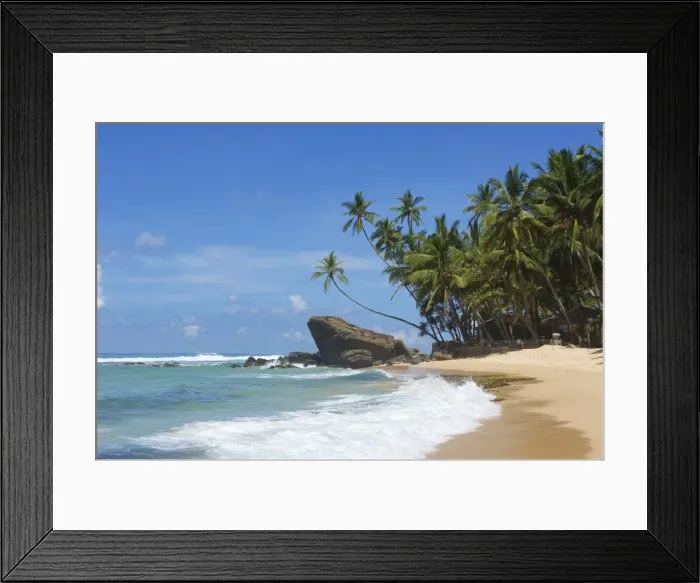 Framed Print : Unawatuna Beach, Sri Lanka Framed Print : Unawatuna Beach, Sri Lanka