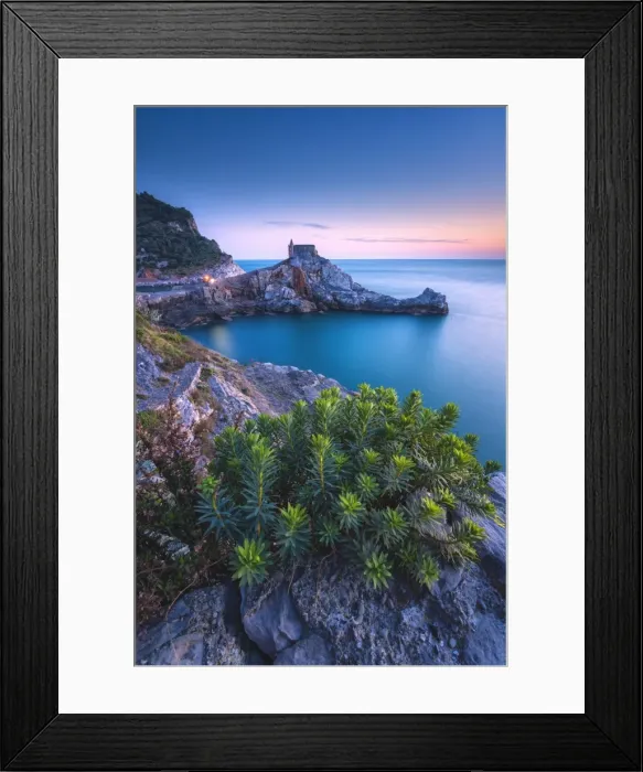 Framed Print : The Gulf of Poets of Portovenere, a spring evening, just after sunset, the province of La Spezia Framed Print : The Gulf of Poets of Portovenere, a spring evening, just after sunset, the province of La Spezia