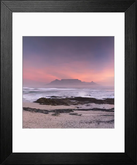 Framed Print : View of Table Mountain from Bloubergstrand, Cape Town, Western Cape, South Africa Framed Print : View of Table Mountain from Bloubergstrand, Cape Town, Western Cape, South Africa