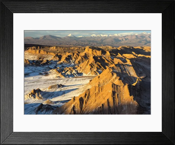 Framed Print : South America, Andes, Atacama, San Pedro de Atacama, Valle de la Luna Framed Print : South America, Andes, Atacama, San Pedro de Atacama, Valle de la Luna