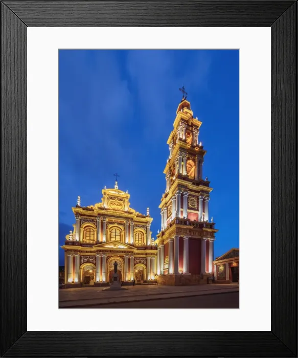 Framed Print : Saint Francis Church, twilight, Salta, Argentina Framed Print : Saint Francis Church, twilight, Salta, Argentina