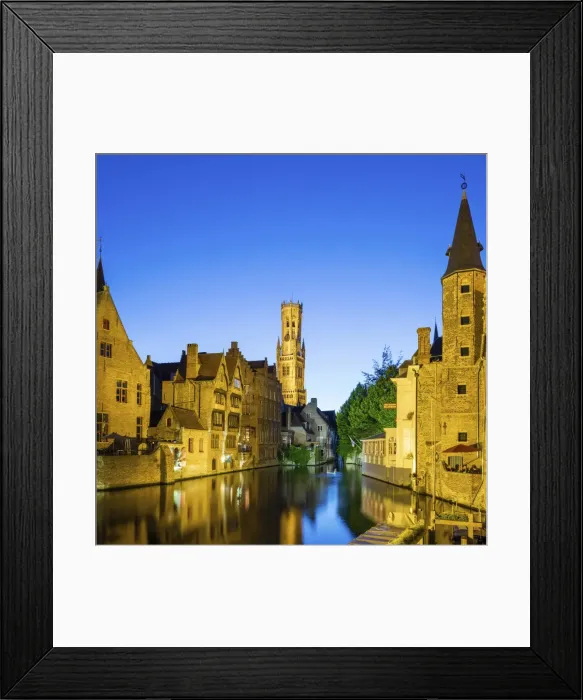 Framed Print : Belgium, West Flanders (Vlaanderen), Bruges (Brugge) Framed Print : Belgium, West Flanders (Vlaanderen), Bruges (Brugge)