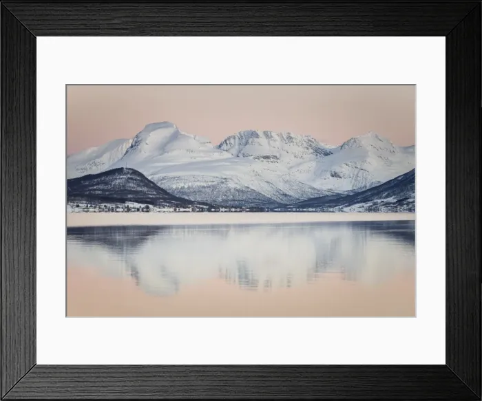 Framed Print : Dawn at Balsfjord, Troms, Norway, Europe Framed Print : Dawn at Balsfjord, Troms, Norway, Europe
