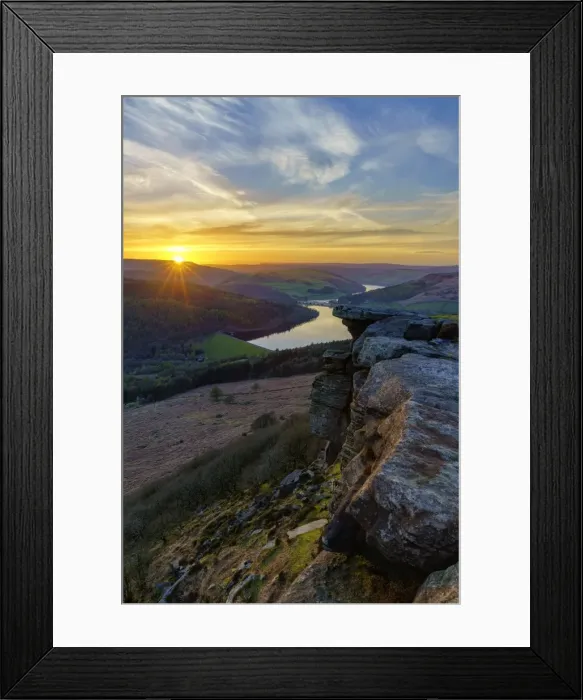Framed Print : Europe, United Kingdom, England, Derbyshire, Bamford, Bamford Edge Framed Print : Europe, United Kingdom, England, Derbyshire, Bamford, Bamford Edge
