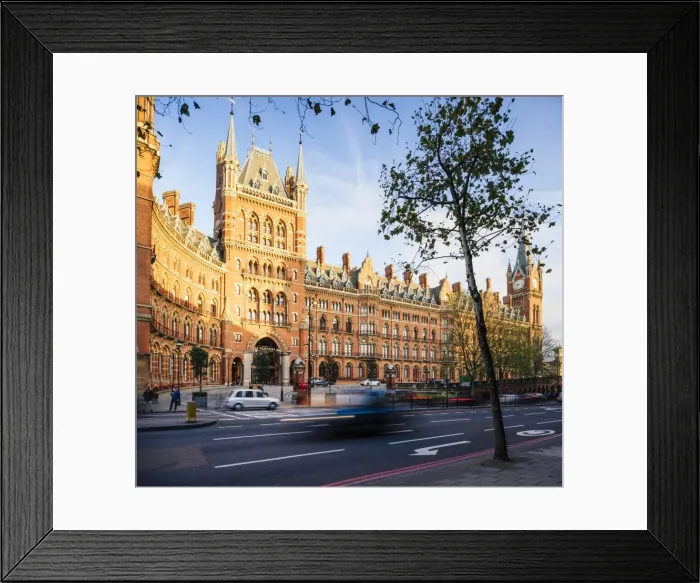 Framed Print : St. Pancras Renaissance hotel, London, England Framed Print : St. Pancras Renaissance hotel, London, England