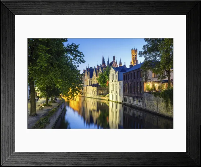 Framed Print : Belgium, West Flanders (Vlaanderen), Bruges (Brugge) Framed Print : Belgium, West Flanders (Vlaanderen), Bruges (Brugge)