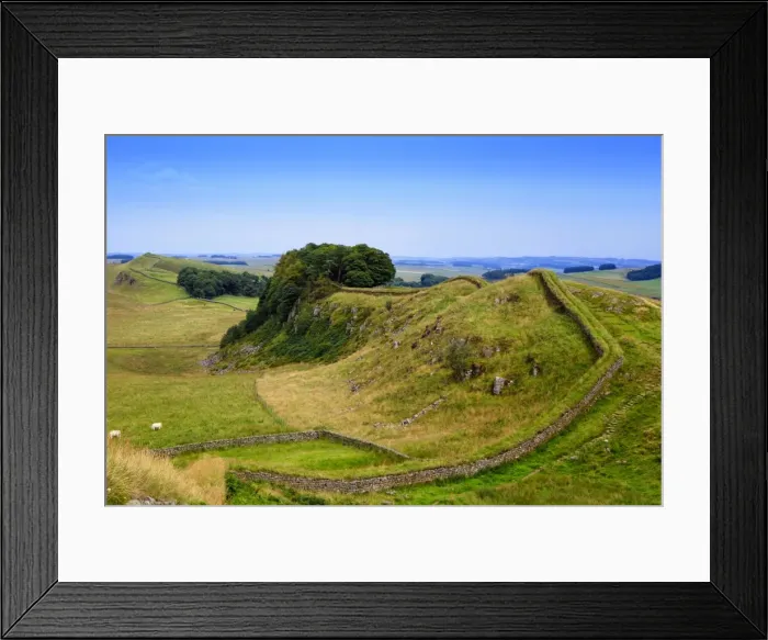 Framed Print : Europe, Great Britain, England, Northumberland, Hadrians Wall Unesco World Heritage site Framed Print : Europe, Great Britain, England, Northumberland, Hadrians Wall Unesco World Heritage site