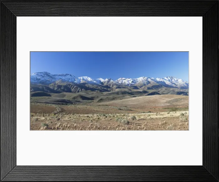 Framed Print : View of Swartberg Mountains, Oudtshoorn, Western Cape, South Africa Framed Print : View of Swartberg Mountains, Oudtshoorn, Western Cape, South Africa