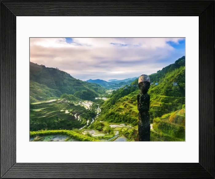 Framed Print : Asia, South East Asia, Philippines, Luzon, Banaue Framed Print : Asia, South East Asia, Philippines, Luzon, Banaue