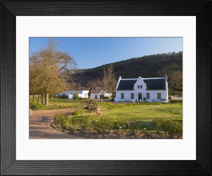 Framed Print : Basse Provence Guesthouse, Franschhoek, Western Cape, South Africa Framed Print : Basse Provence Guesthouse, Franschhoek, Western Cape, South Africa