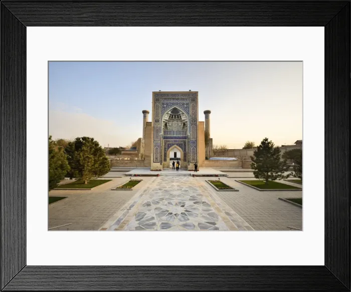 Framed Print : Gur-e-Amir mausoleum of the Asian conqueror Timur (also known as Tamerlane, 1336-1405) Framed Print : Gur-e-Amir mausoleum of the Asian conqueror Timur (also known as Tamerlane, 1336-1405)