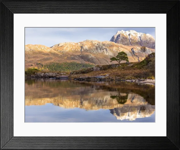 Framed Print : Loch Maree reflections, Wester Ross, Highlands, Scotland Framed Print : Loch Maree reflections, Wester Ross, Highlands, Scotland