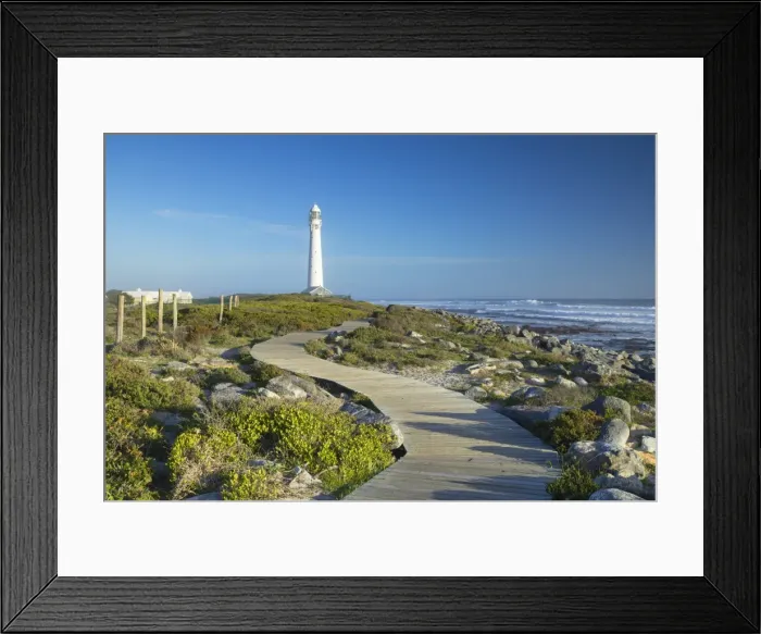 Framed Print : Slangkop lighthouse, Kommetjie, Cape Town, Western Cape, South Africa Framed Print : Slangkop lighthouse, Kommetjie, Cape Town, Western Cape, South Africa