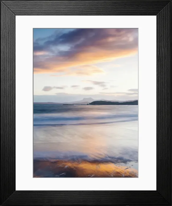 Framed Print : Sunrise at Mellon Udrigle beach, Wester Ross, Highlands, Scotland Framed Print : Sunrise at Mellon Udrigle beach, Wester Ross, Highlands, Scotland
