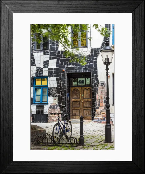Framed Print : KunstHausWien, Vienna, Austria Framed Print : KunstHausWien, Vienna, Austria