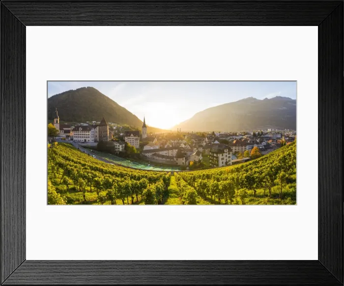 Framed Print : Chur, Grisons (Graubunden) canton, Switzerland Framed Print : Chur, Grisons (Graubunden) canton, Switzerland