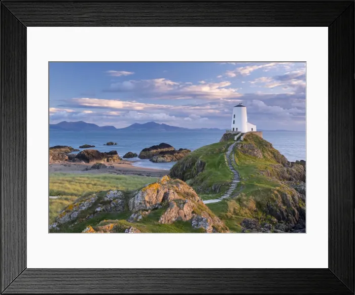 Framed Print : Twr Mawr lighthouse on Llanddwyn Island in Anglesey, North Wales, UK Framed Print : Twr Mawr lighthouse on Llanddwyn Island in Anglesey, North Wales, UK
