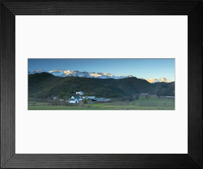 Framed Print : View of Swartberg Mountains, Oudtshoorn, Western Cape, South Africa Framed Print : View of Swartberg Mountains, Oudtshoorn, Western Cape, South Africa