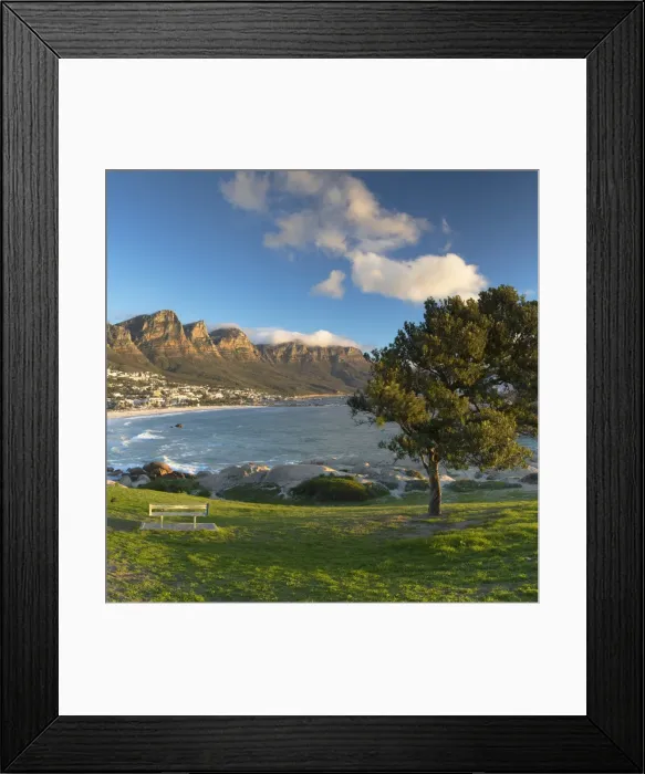 Framed Print : Camps Bay, Cape Town, Western Cape, South Africa