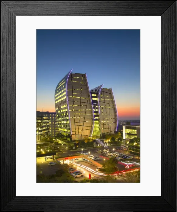 Framed Print : Norton Rose Fulbright building (Alice Lane Towers), Sandton, Johannesburg, Gauteng Framed Print : Norton Rose Fulbright building (Alice Lane Towers), Sandton, Johannesburg, Gauteng