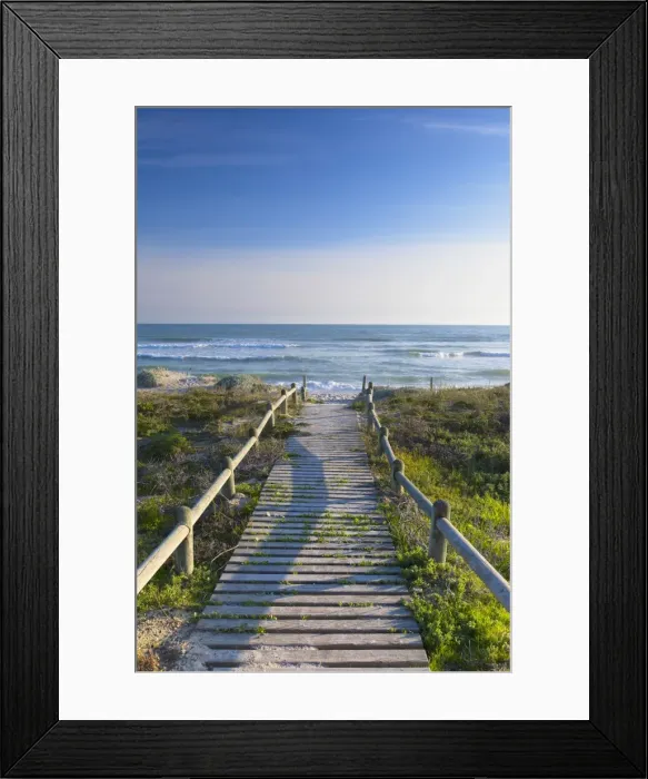Framed Print : Boardwalk on Bloubergstrand, Cape Town, Western Cape, South Africa Framed Print : Boardwalk on Bloubergstrand, Cape Town, Western Cape, South Africa