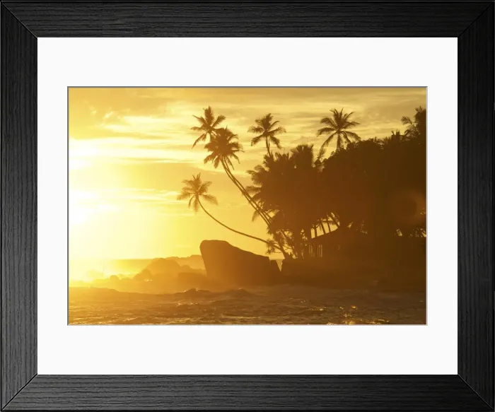 Framed Print : Unawatuna Beach, Sri Lanka Framed Print : Unawatuna Beach, Sri Lanka