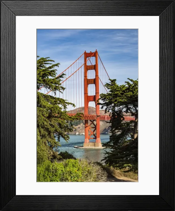Framed Print : Golden Gate Bridge, San Francisco, California, USA Framed Print : Golden Gate Bridge, San Francisco, California, USA