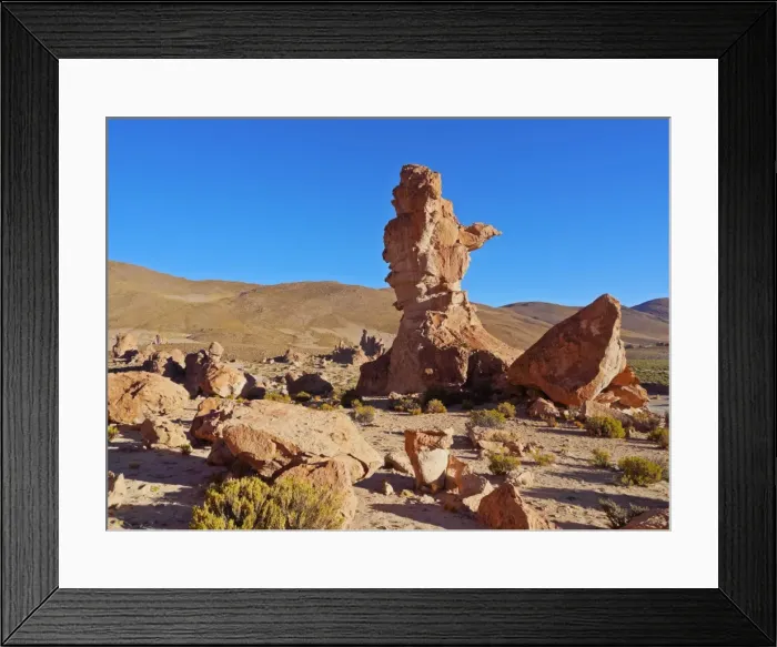Framed Print : Bolivia, Potosi Departmant, Nor Lipez Province, Landscape of the Valle de las Rocas Framed Print : Bolivia, Potosi Departmant, Nor Lipez Province, Landscape of the Valle de las Rocas