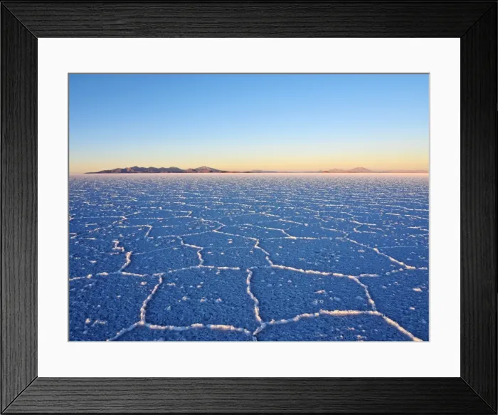 Framed Print : Bolivia, Potosi Department, Daniel Campos Province, View of the Salar de Uyuni Framed Print : Bolivia, Potosi Department, Daniel Campos Province, View of the Salar de Uyuni