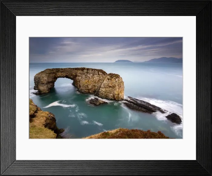 Framed Print : Pollet Great Arch, County Donegal, Ireland Framed Print : Pollet Great Arch, County Donegal, Ireland