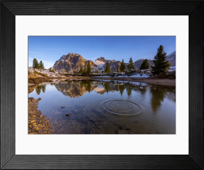 Framed Print : Lake Limedes, province of Belluno, Veneto, Italy Framed Print : Lake Limedes, province of Belluno, Veneto, Italy