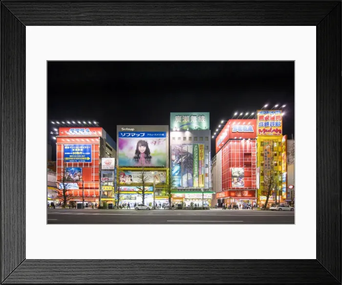 Framed Print : Akihabara electronic town, Tokyo, Japan Framed Print : Akihabara electronic town, Tokyo, Japan