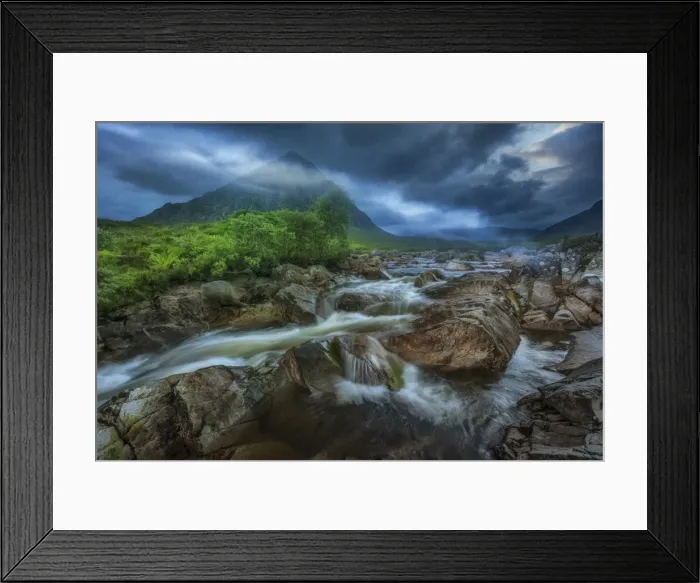 Framed Print : Europe, United Kingdom, Scotland, Glen Etive Framed Print : Europe, United Kingdom, Scotland, Glen Etive