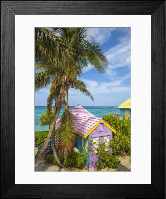 Framed Print : Caribbean, Bahamas, Providence Island, Compass Point resort Framed Print : Caribbean, Bahamas, Providence Island, Compass Point resort