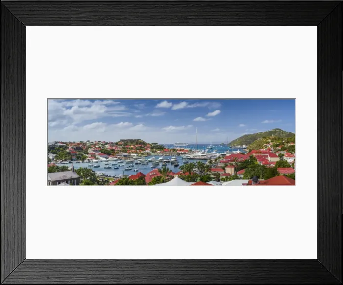 Framed Print : French West Indies, St-Barthelemy, Gustavia, Gustavia Harbor Framed Print : French West Indies, St-Barthelemy, Gustavia, Gustavia Harbor
