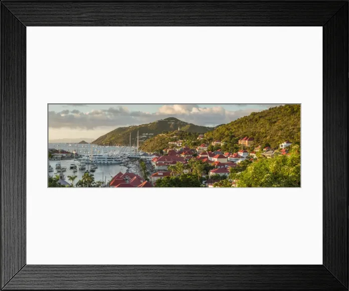 Framed Print : French West Indies, St-Barthelemy, Gustavia, Gustavia Harbor Framed Print : French West Indies, St-Barthelemy, Gustavia, Gustavia Harbor