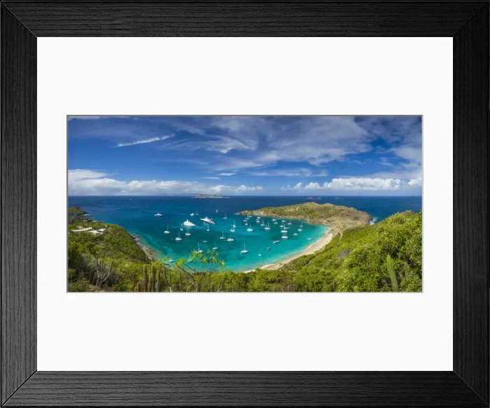 Framed Print : French West Indies, St-Barthelemy, Colombier, Anse de Colombier bay Framed Print : French West Indies, St-Barthelemy, Colombier, Anse de Colombier bay