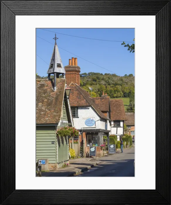 Framed Print : Shere, Surrey Shere - Location for the film The Holiday - Surrey, England Framed Print : Shere, Surrey Shere - Location for the film The Holiday - Surrey, England