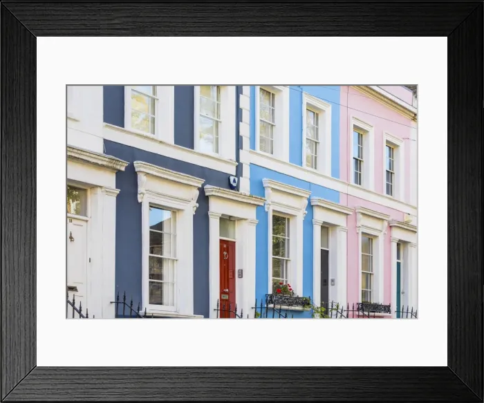 Framed Print : Notting Hill, London, England, UK Framed Print : Notting Hill, London, England, UK