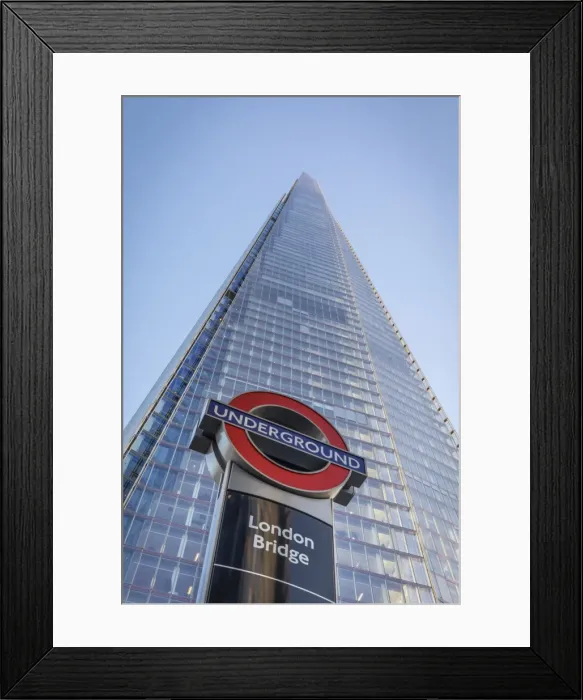 Framed Print : The Shard, London, England, UK Framed Print : The Shard, London, England, UK