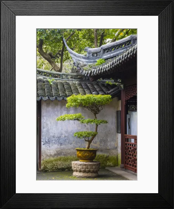 Framed Print : Yu Yuan Gardens, Old City, Shanghai, China Framed Print : Yu Yuan Gardens, Old City, Shanghai, China