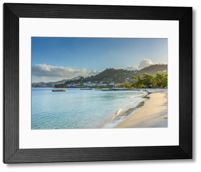 Framed Print : Caribbean, Grenada, Grand Anse Bay, Grand Anse Beach Framed Print : Caribbean, Grenada, Grand Anse Bay, Grand Anse Beach