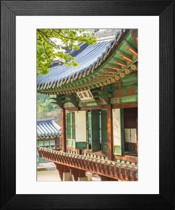 Framed Print : Changdeokgung Palace, Seoul, South Korea Framed Print : Changdeokgung Palace, Seoul, South Korea