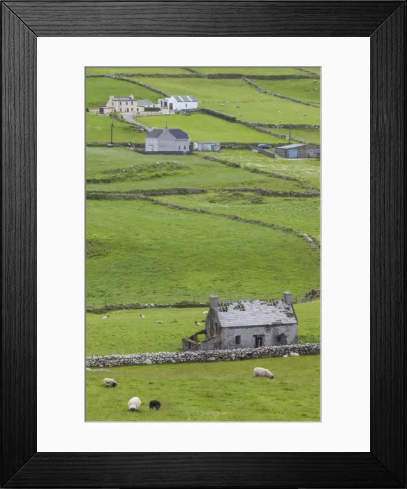 Framed Print : Ireland, County Cork, Beara Peninsula, Ring of Beara, Cahermore, landscape Framed Print : Ireland, County Cork, Beara Peninsula, Ring of Beara, Cahermore, landscape