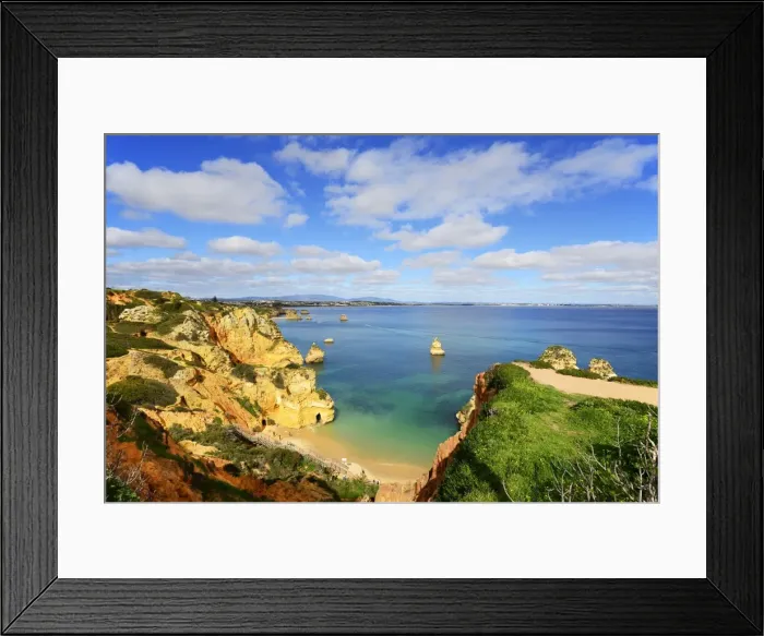 Framed Print : Camilo beach (Praia do Camilo). Algarve, Portugal Framed Print : Camilo beach (Praia do Camilo). Algarve, Portugal
