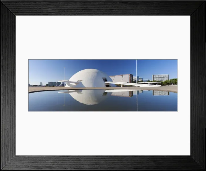 Framed Print : National Museum, Brasilia, Federal District, Brazil