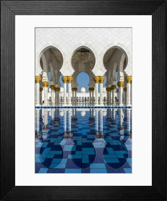 Framed Print : Sheikh Zayed Mosque, Abu Dhabi, United Arab Emirates Framed Print : Sheikh Zayed Mosque, Abu Dhabi, United Arab Emirates
