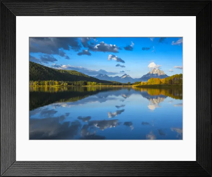 Framed Print : USA, Wyoming, Rockie Mountains, Teton County, Grand Teton National Park, Reflections Framed Print : USA, Wyoming, Rockie Mountains, Teton County, Grand Teton National Park, Reflections
